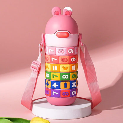 No More Water Battles – Fun Learning Water Bottle for Kids