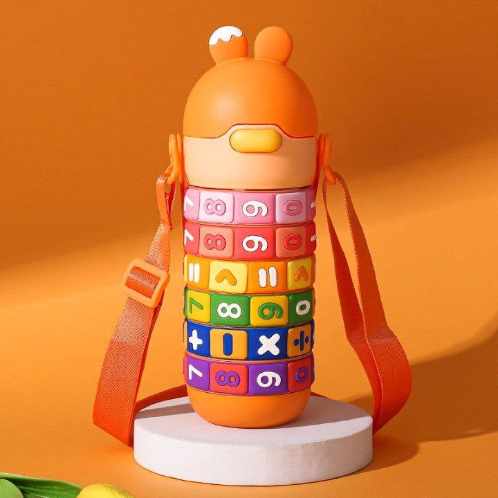 No More Water Battles – Fun Learning Water Bottle for Kids