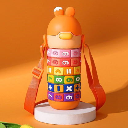 No More Water Battles – Fun Learning Water Bottle for Kids